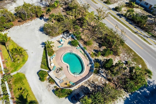 312 Periwinkle Way Unit 9, Sanibel, FL 33957 - view of property location with a pool
