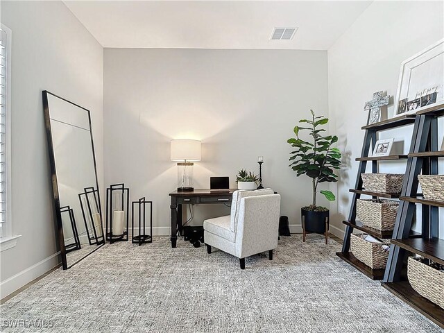 7041 Del Webb Oak Creek Blvd, North Fort Myers, FL 33917 - office space with baseboards and visible vents