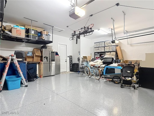 7041 Del Webb Oak Creek Blvd, North Fort Myers, FL 33917 - garage featuring a garage door opener