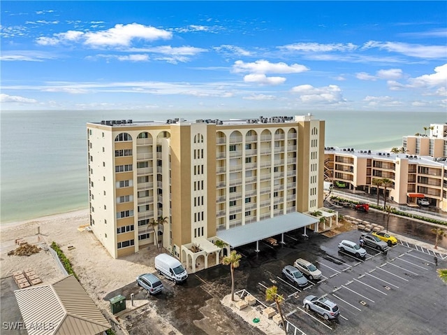 view of property featuring a water view