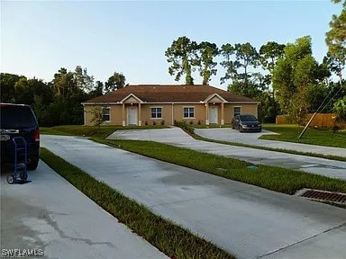 view of ranch-style home