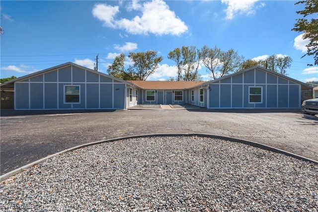 view of rear view of property