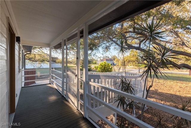 view of deck