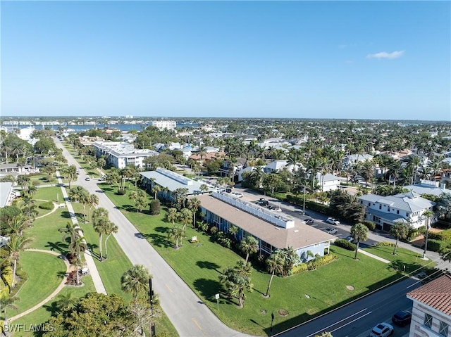 drone / aerial view featuring a residential view