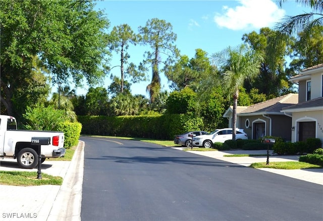 view of street