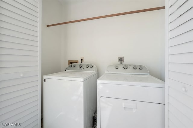 laundry area featuring laundry area and washer and dryer