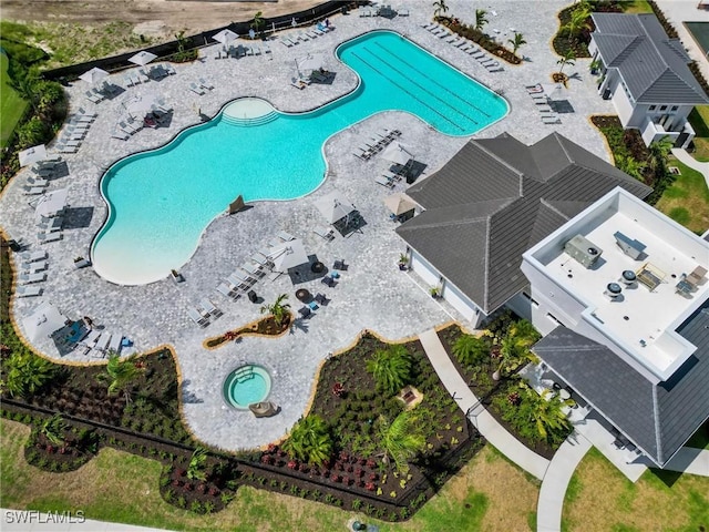 bird's eye view