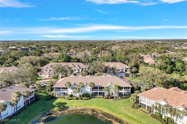 bird's eye view featuring a residential view