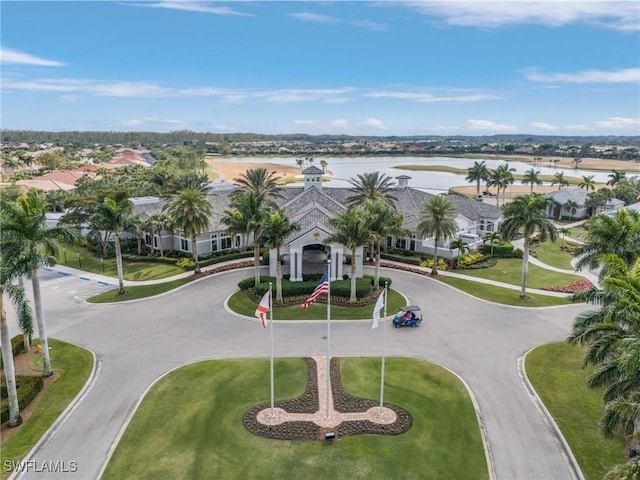 bird's eye view featuring a residential view