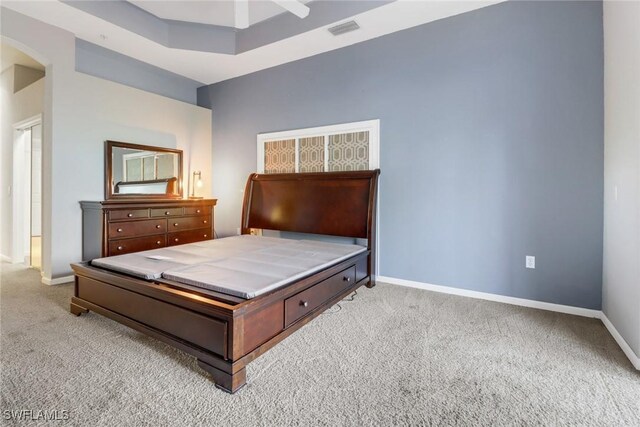 17498 Old Harmony Dr Unit 202, Fort Myers, FL 33908 - bedroom featuring visible vents, carpet floors, and baseboards