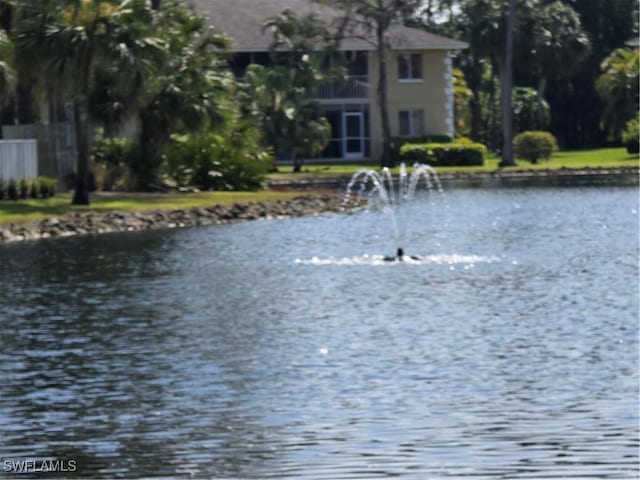 property view of water