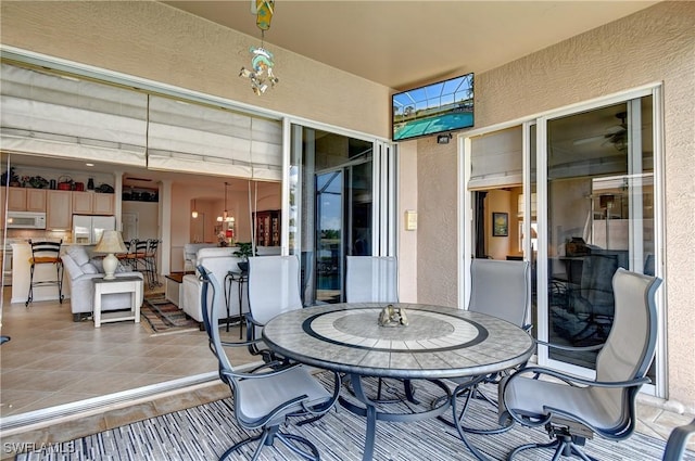 view of patio / terrace with outdoor dining space