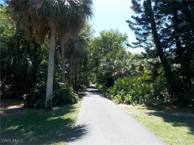 view of road