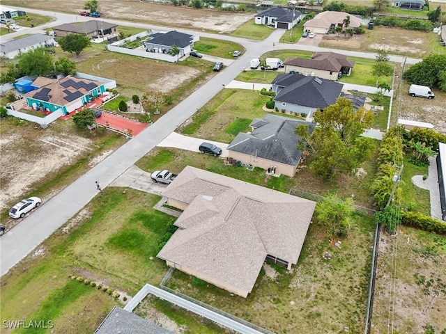 birds eye view of property featuring a residential view