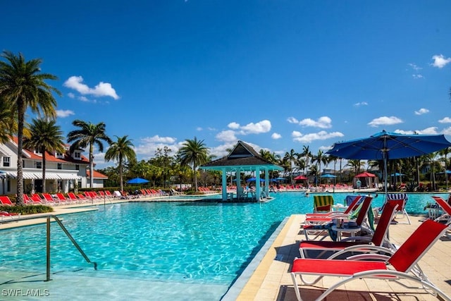 view of swimming pool