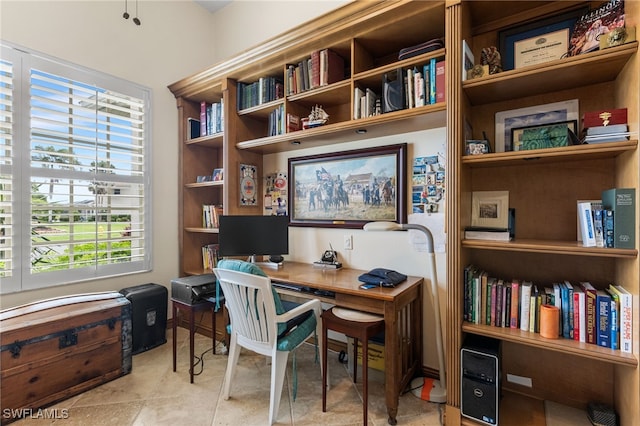 12922 Kedleston Cir, Fort Myers, FL 33912 - home office featuring healthy amount of natural light