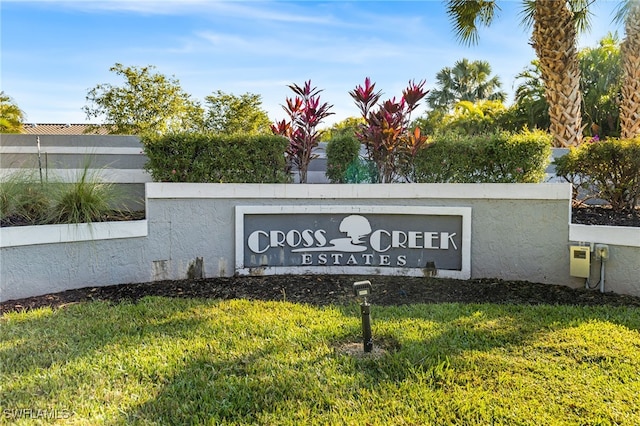 12922 Kedleston Cir, Fort Myers, FL 33912 - community sign with a yard