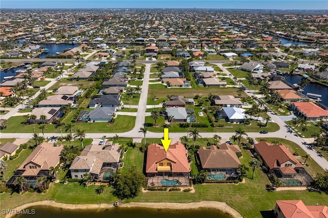 5220 SW 22nd Ave, Cape Coral, FL 33914 - aerial view of property's location featuring nearby suburban area