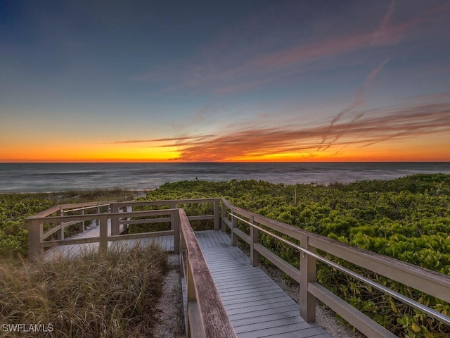 4901 Gulf Shore Blvd N Unit 502, Naples, FL 34103 - view of property's community with a water view