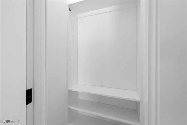 view of closet