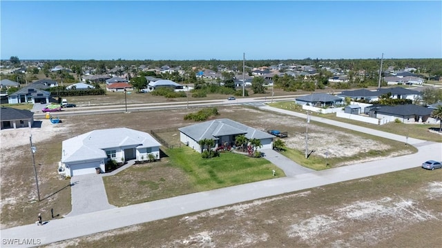 drone / aerial view featuring a residential view