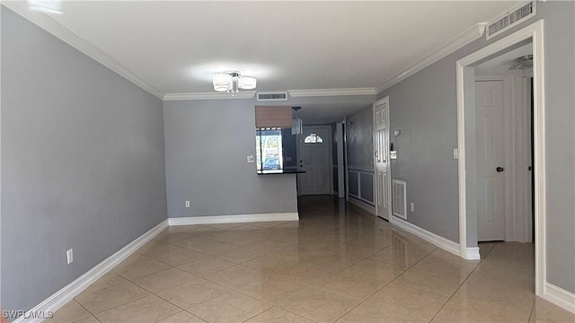 2510 SE 16th Pl Unit 103, Cape Coral, FL 33904 - empty room featuring crown molding and baseboards