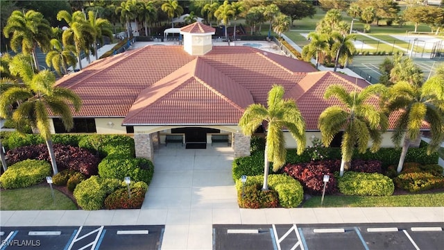 bird's eye view