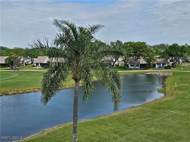 property view of water