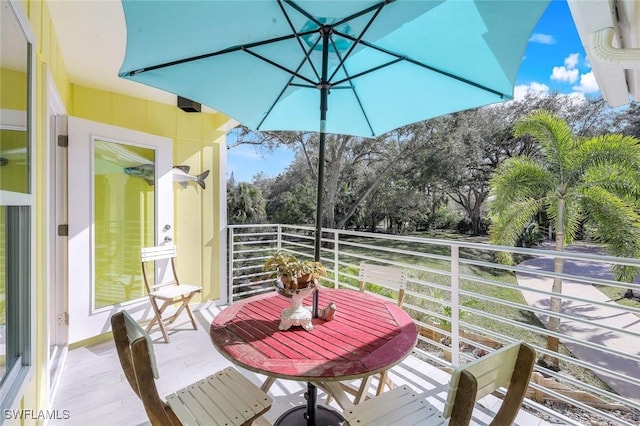 3643 N Rd, Naples, FL 34104 - view of wooden terrace