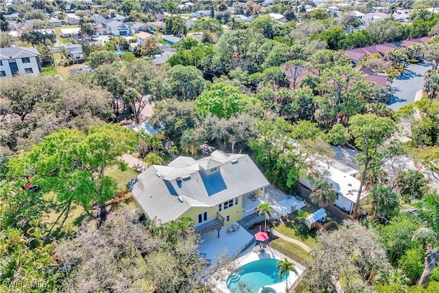 3643 N Rd, Naples, FL 34104 - drone / aerial view with a residential view