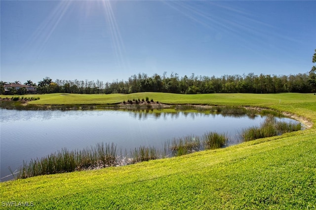 property view of water