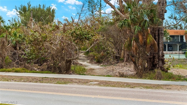 view of road