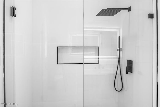 details with a stall shower