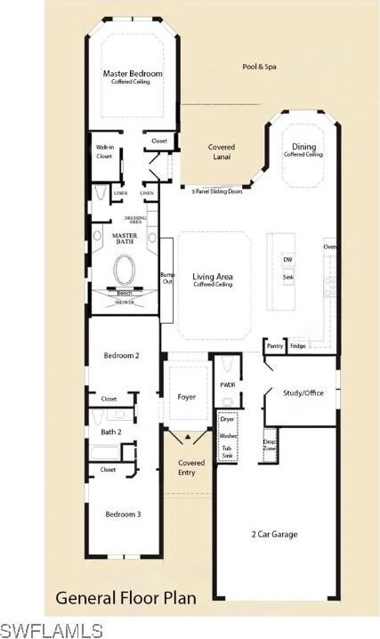10111 Palazzo Dr, Naples, FL 34119 - home floor plan