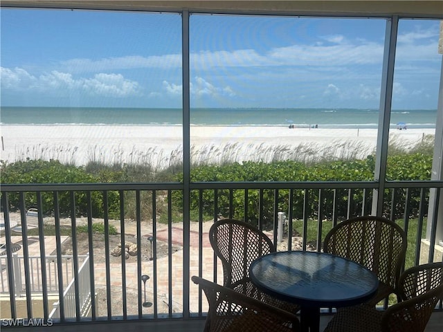 100 Estero Blvd Unit 131, Fort Myers Beach, FL 33931 - water view with nearby beach