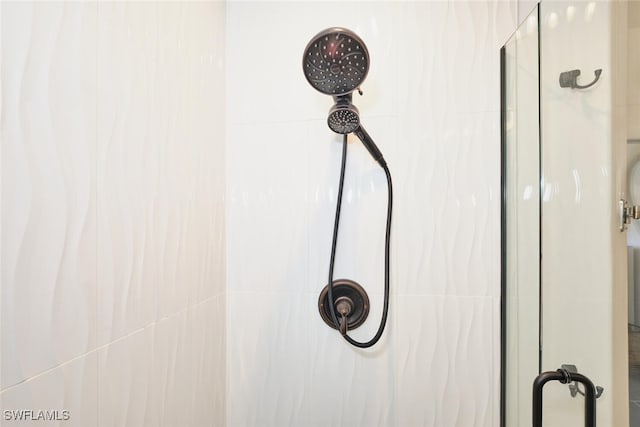 details with walk in shower