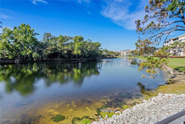 property view of water