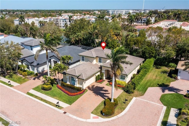 6849 Il Regalo Cir, Naples, FL 34109 - birds eye view of property with a residential view