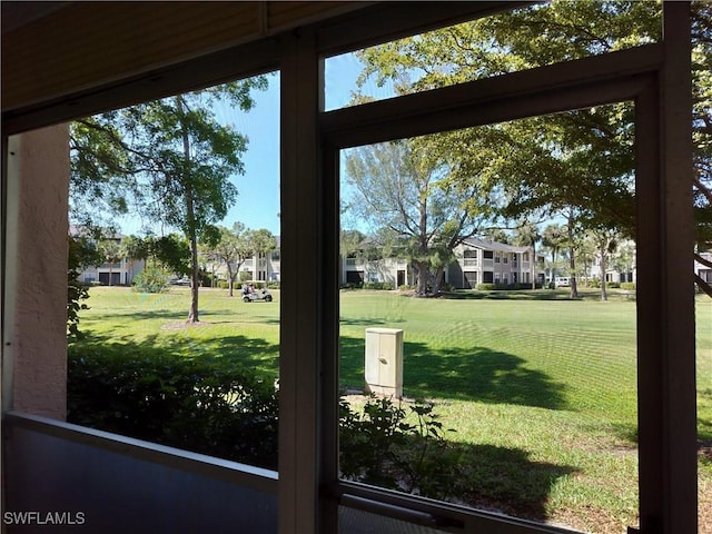 exterior space featuring a residential view