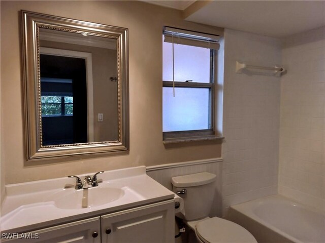 180 Turtle Lake Ct Unit 105, Naples, FL 34105 - full bath with vanity and shower / bath combination