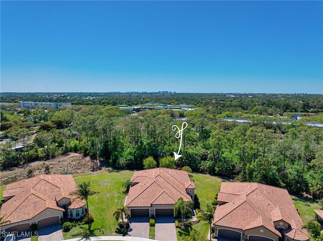 9149 Isla Bella Cir, Bonita Springs, FL 34135 - bird's eye view of a forest