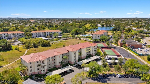 4017 Palm Tree Blvd Unit 308, Cape Coral, FL 33904 - aerial view with a water view
