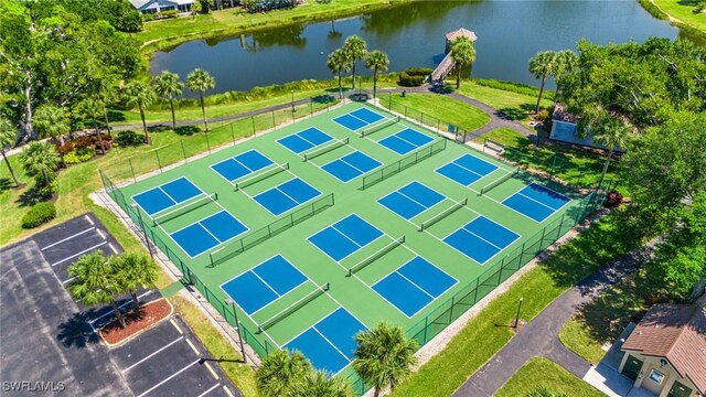 14571 Glen Cove Dr Unit 1001, Fort Myers, FL 33919 - birds eye view of property with a water view