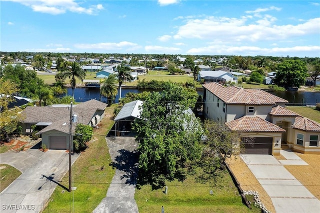 2032 Bahama Ave, Fort Myers, FL 33905 - aerial view with a residential view and a water view