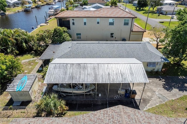 2032 Bahama Ave, Fort Myers, FL 33905 - aerial view with a water view