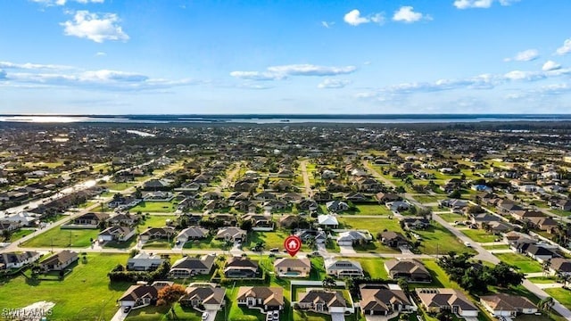 birds eye view of property featuring a residential view