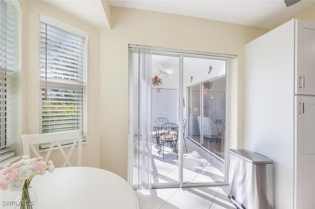 view of dining room