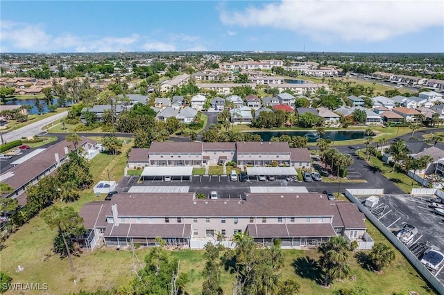 birds eye view of property featuring a residential view