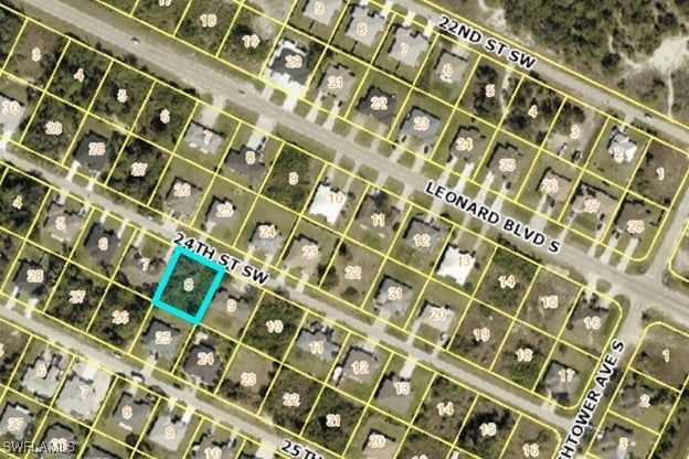 4633/4635 24th St SW, Lehigh Acres FL, 33973 land for sale