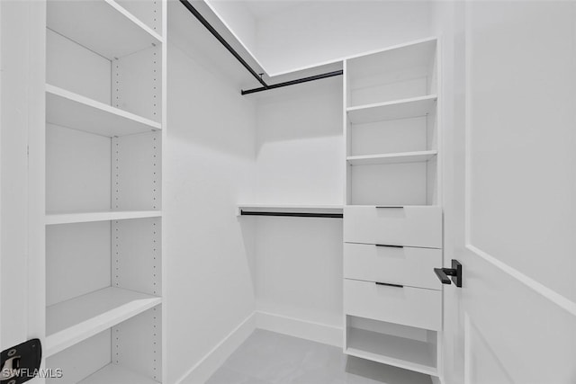 view of spacious closet